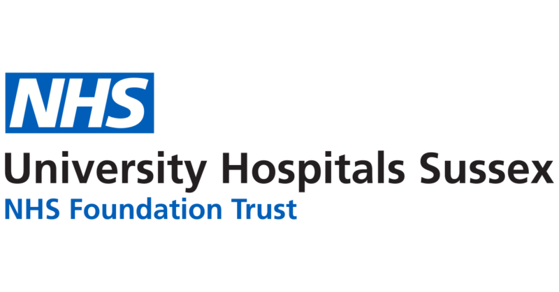 Logo of the University Hospitals Sussex NHS Foundation Trust